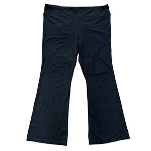 GapBody Black Flare Leggings Size XXL Workout Lounge Comfy Errands Stretchy